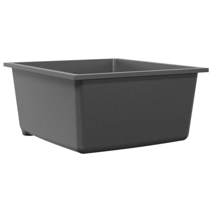 Küchen-Spüle Grau 38 x 44 x 20 cm Granit