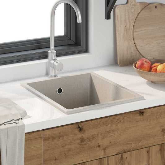 Küchen-Spüle Beige 38 x 44 x 20 cm Granit