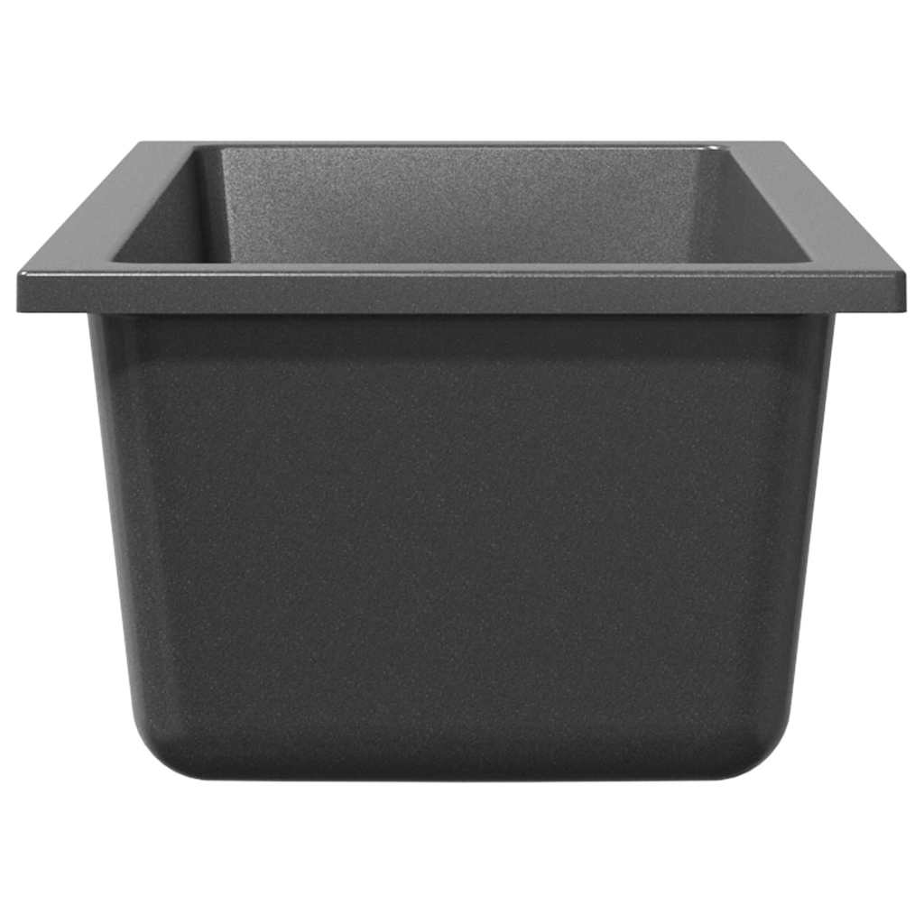 Küchen-Spüle Grau 21 x 44 x 14 cm Granit