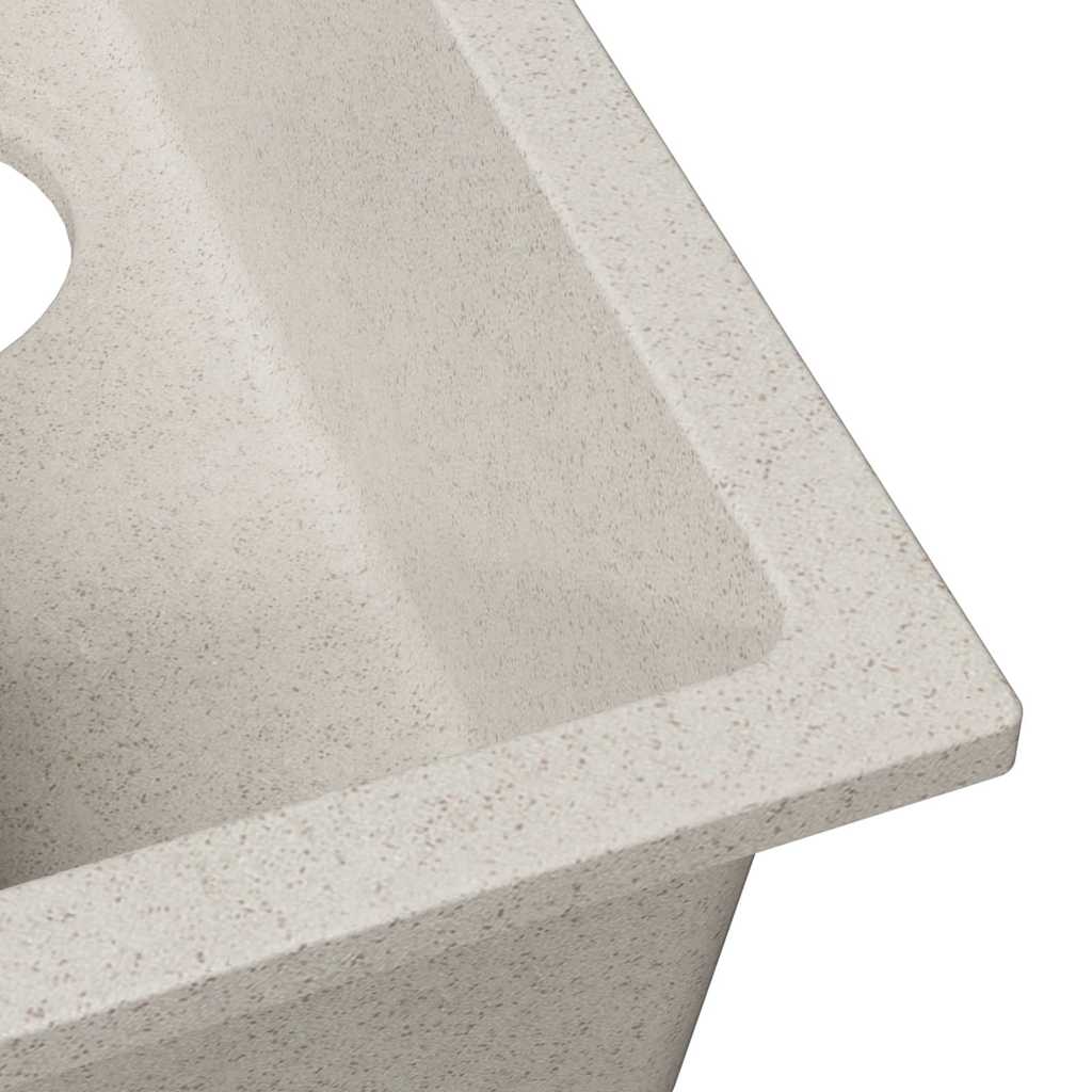 Küchen-Spüle Beige 21 x 44 x 14 cm Granit