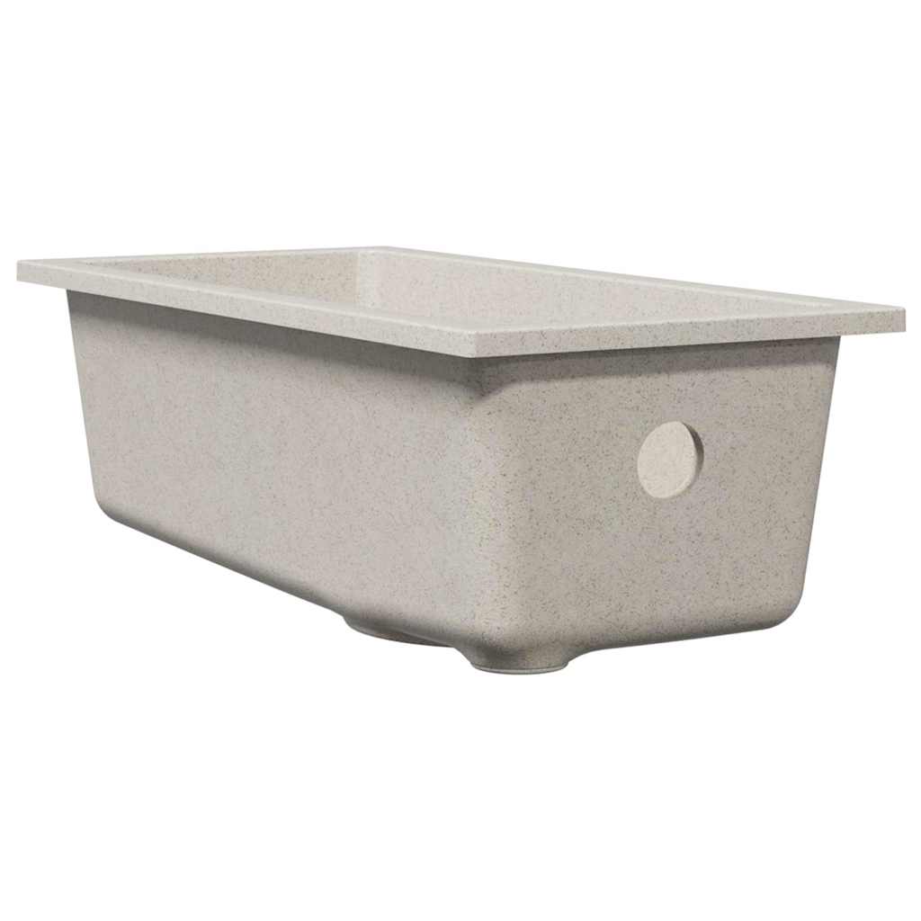 Küchen-Spüle Beige 21 x 44 x 14 cm Granit