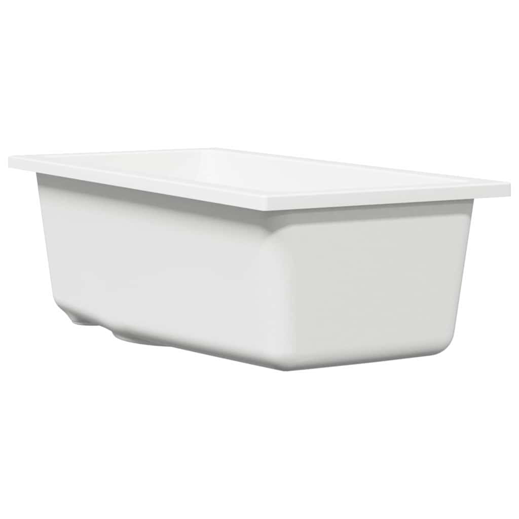 Küchen-Spüle Weiß 21 x 44 x 14 cm Granit