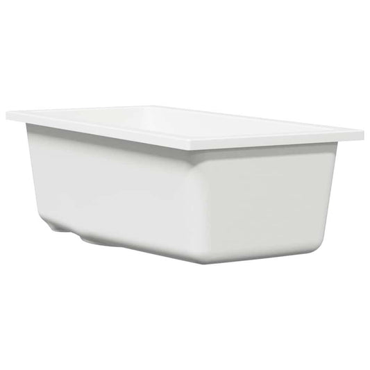 Küchen-Spüle Weiß 21 x 44 x 14 cm Granit