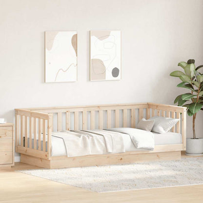 Tagesbett ohne Matratze 90x200 cm Massivholz Kiefer