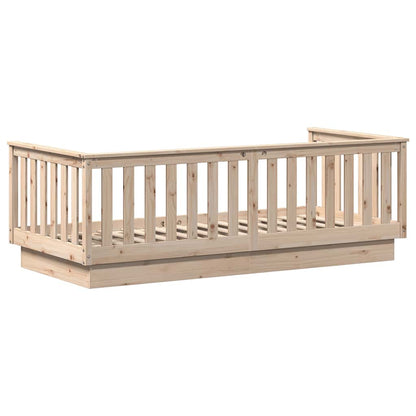 Tagesbett ohne Matratze 90x200 cm Massivholz Kiefer