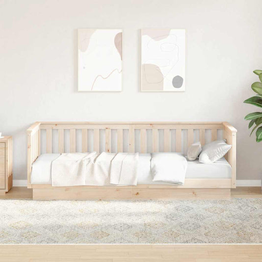 Tagesbett ohne Matratze 90x200 cm Massivholz Kiefer
