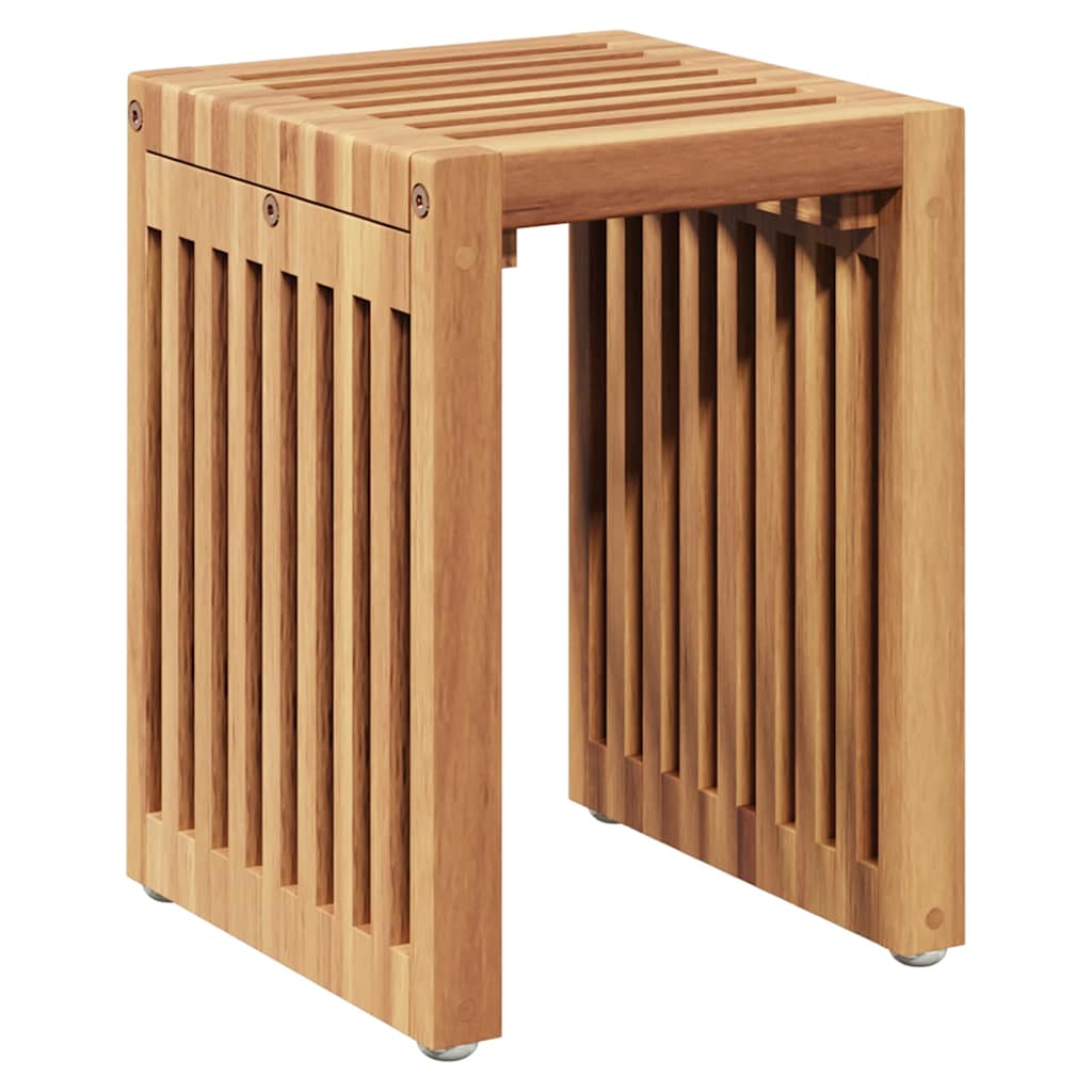 Nest von Beistelltischen Manuell 3 pcs Braun 33 x 44,5 x 51 cm