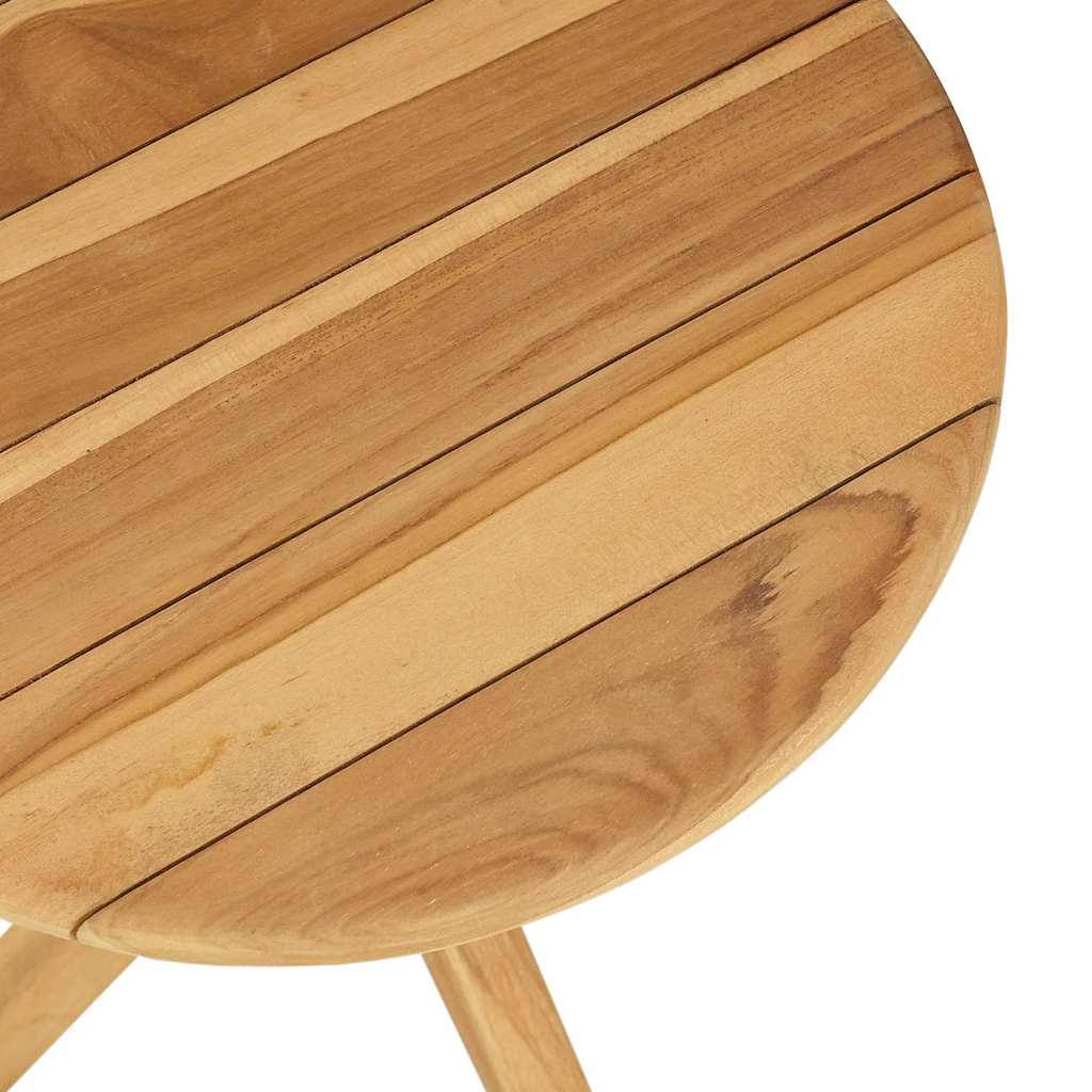 Beistelltisch Braun 40 x 40 x 41 cm Teak-Massivholz