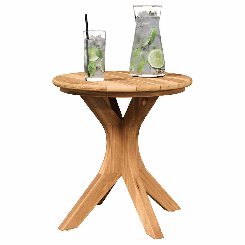 Beistelltisch Braun 40 x 40 x 41 cm Teak-Massivholz