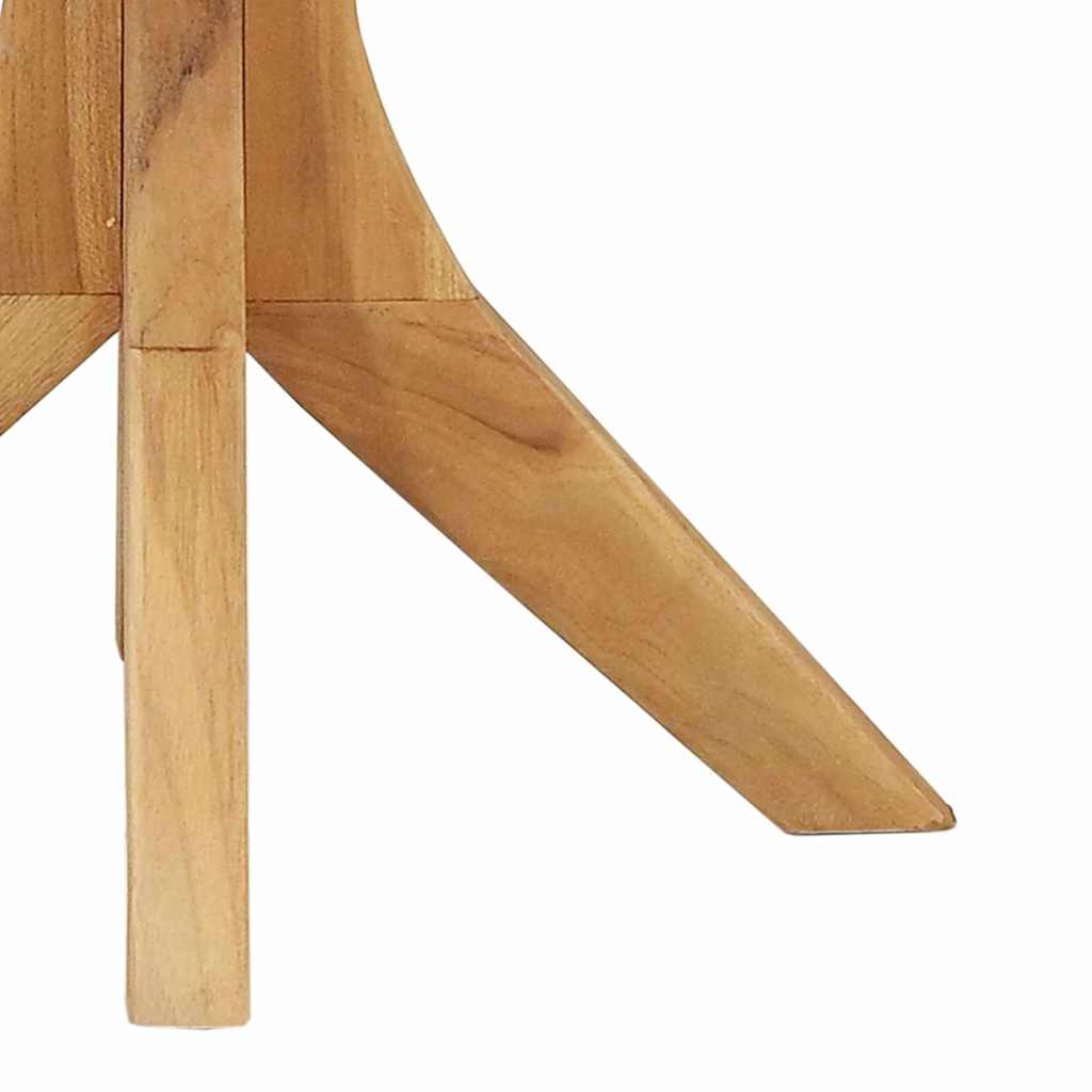 Couchtisch Braun 55 x 55 x 51 cm Teak-Massivholz