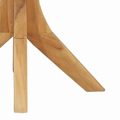 Couchtisch Braun 55 x 55 x 51 cm Teak-Massivholz