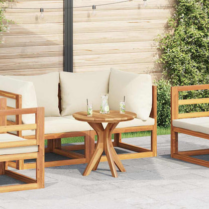 Couchtisch Braun 55 x 55 x 51 cm Teak-Massivholz