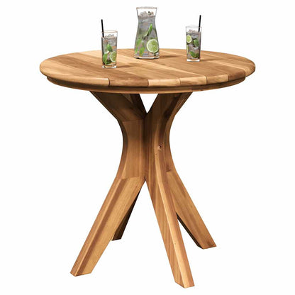 Couchtisch Braun 55 x 55 x 51 cm Teak-Massivholz
