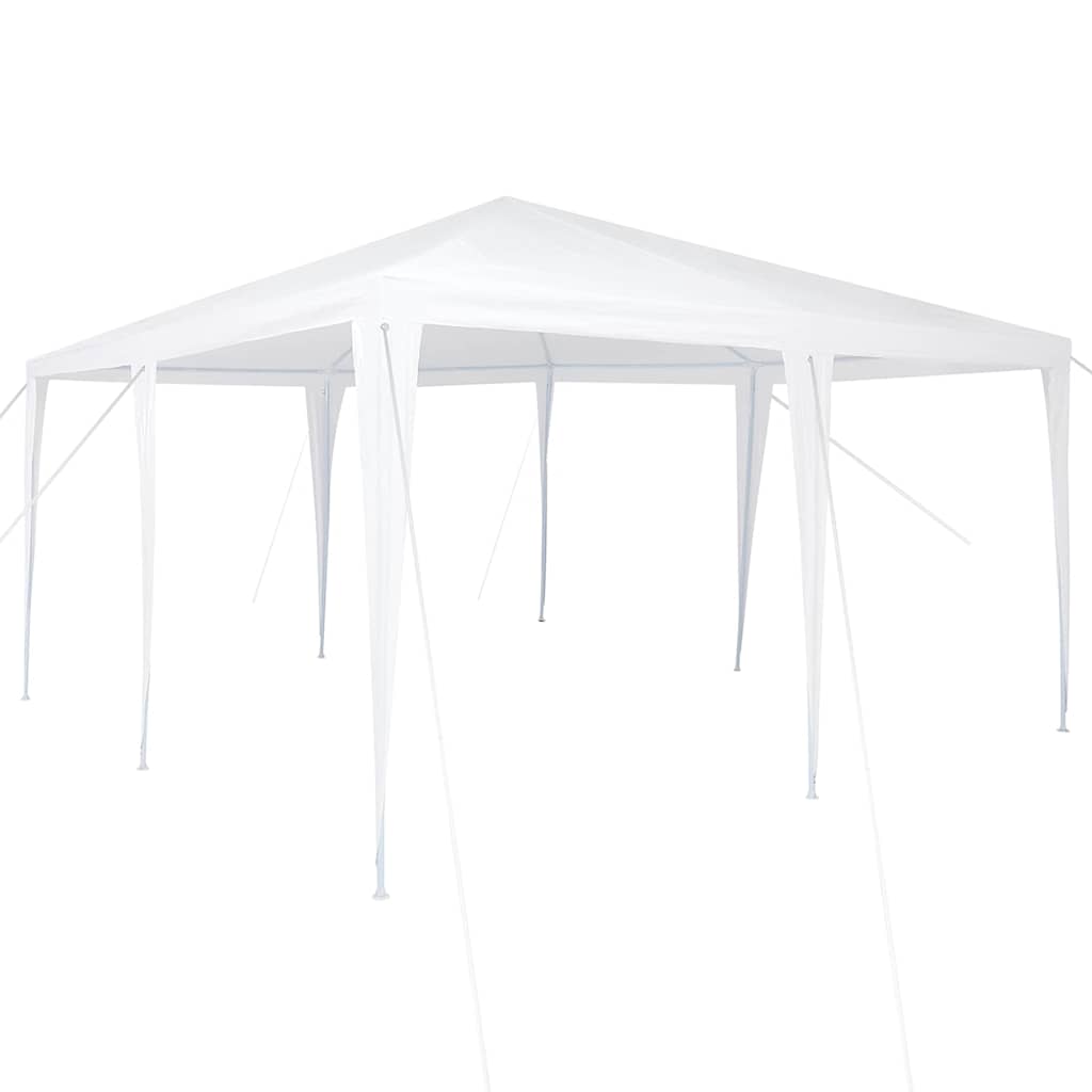 Party-Zelt Weiß 400 x 400 x 266 cm Polyester, Stahl