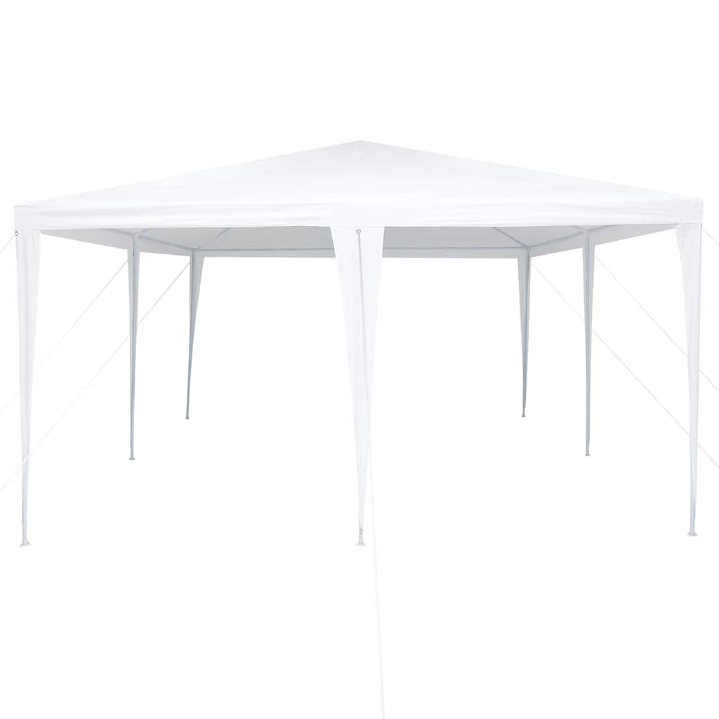 Party-Zelt Weiß 400 x 400 x 266 cm Polyester, Stahl