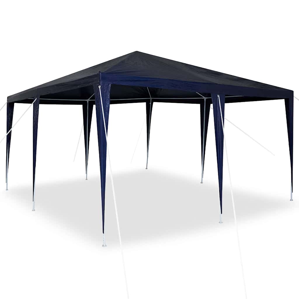 Party-Zelt Blau, Weiß 400 x 400 x 266 cm Polyester, Stahl