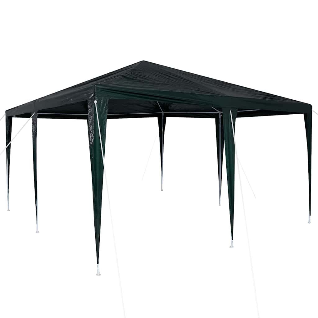 Party-Zelt Grün, Weiß 400 x 400 x 266 cm Polyester, Stahl