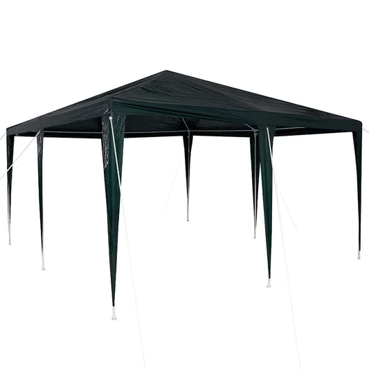 Party-Zelt Grün, Weiß 400 x 400 x 266 cm Polyester, Stahl