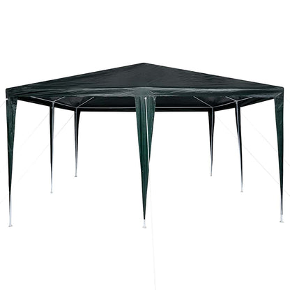 Party-Zelt Grün, Weiß 400 x 400 x 266 cm Polyester, Stahl
