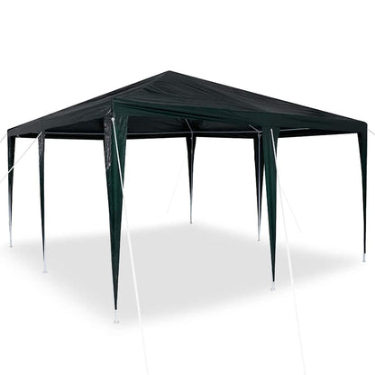 Party-Zelt Grün, Weiß 400 x 400 x 266 cm Polyester, Stahl