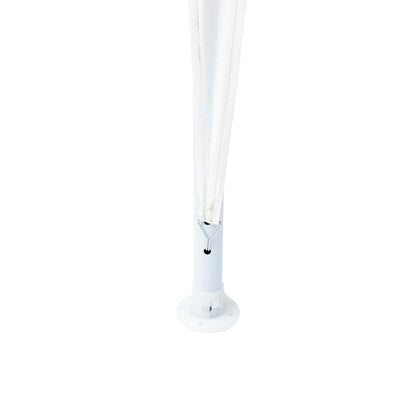 Party-Zelt Weiß 600 x 400 x 266 cm Polyester, Stahl