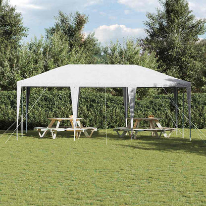 Party-Zelt Weiß 600 x 400 x 266 cm Polyester, Stahl