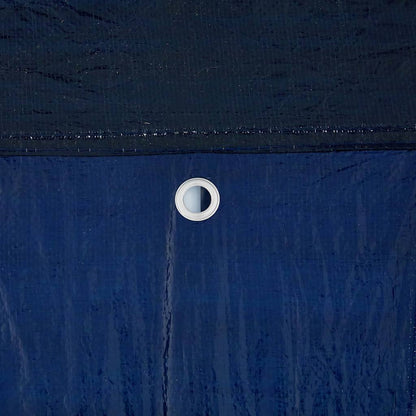 Party-Zelt Blau, Weiß 600 x 400 x 266 cm Polyester, Stahl