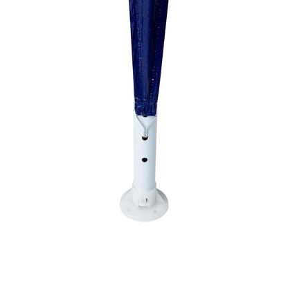 Party-Zelt Blau, Weiß 600 x 400 x 266 cm Polyester, Stahl