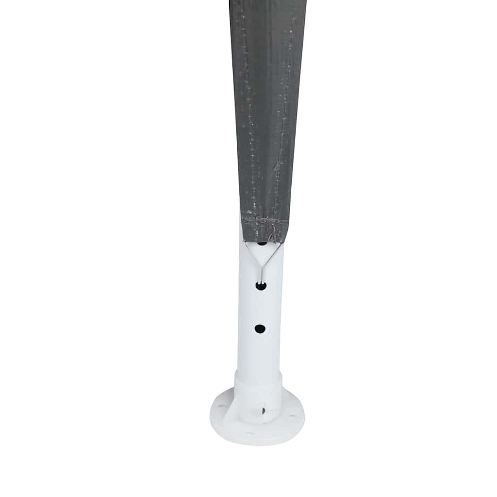 Party-Zelt Anthrazit, Weiß 600 x 400 x 266 cm Polyester, Stahl