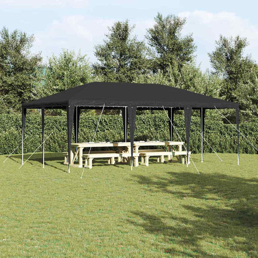 Party-Zelt Anthrazit, Weiß 600 x 400 x 266 cm Polyester, Stahl
