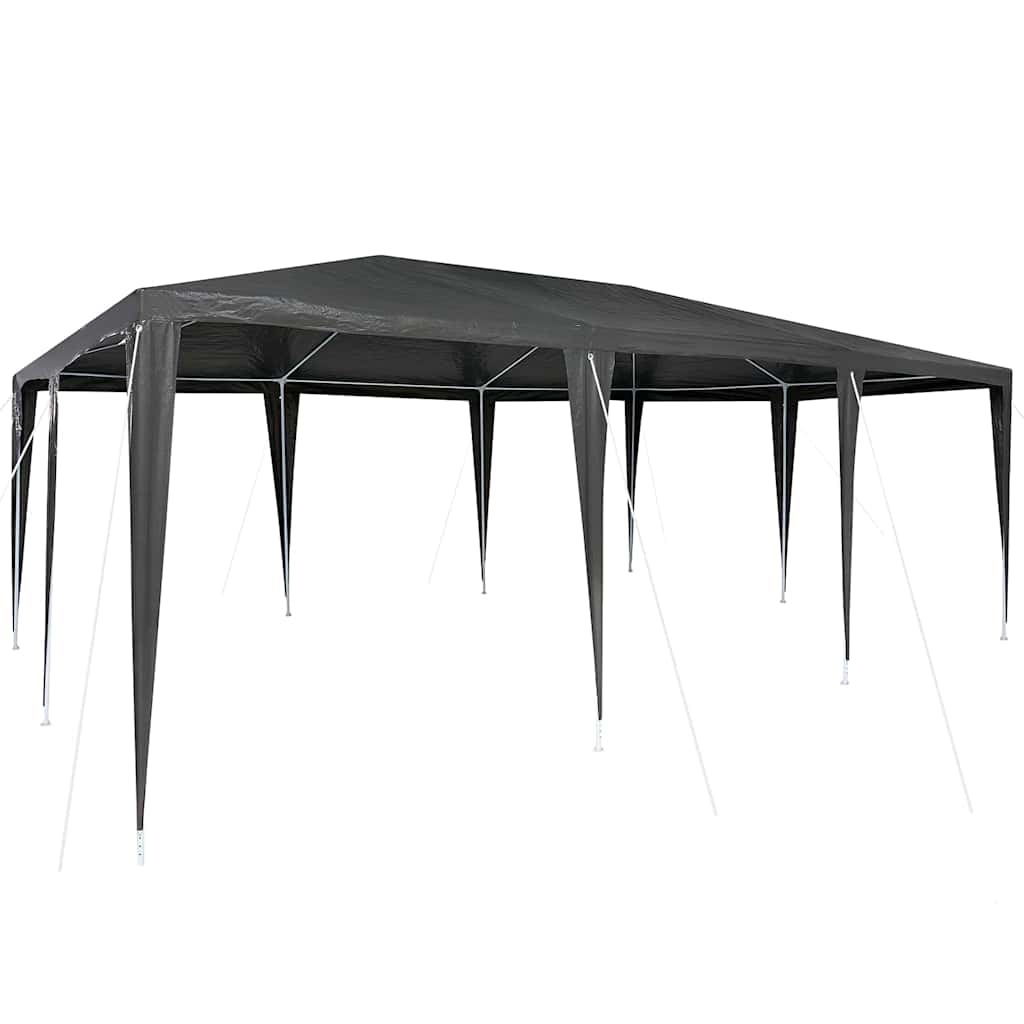 Party-Zelt Anthrazit, Weiß 600 x 400 x 266 cm Polyester, Stahl