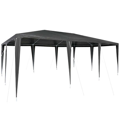 Party-Zelt Anthrazit, Weiß 600 x 400 x 266 cm Polyester, Stahl