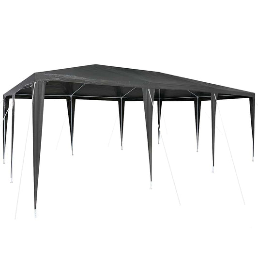 Party-Zelt Anthrazit, Weiß 600 x 400 x 266 cm Polyester, Stahl