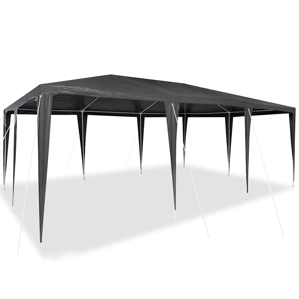 Party-Zelt Anthrazit, Weiß 600 x 400 x 266 cm Polyester, Stahl