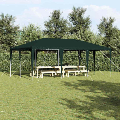 Party-Zelt Grün, Weiß 600 x 400 x 266 cm Polyester, Stahl