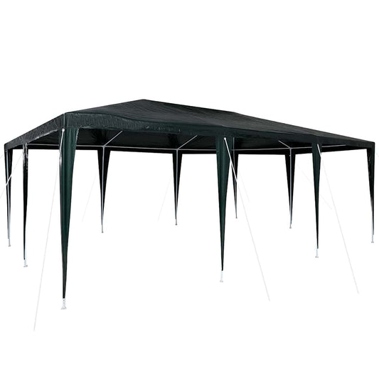 Party-Zelt Grün, Weiß 600 x 400 x 266 cm Polyester, Stahl