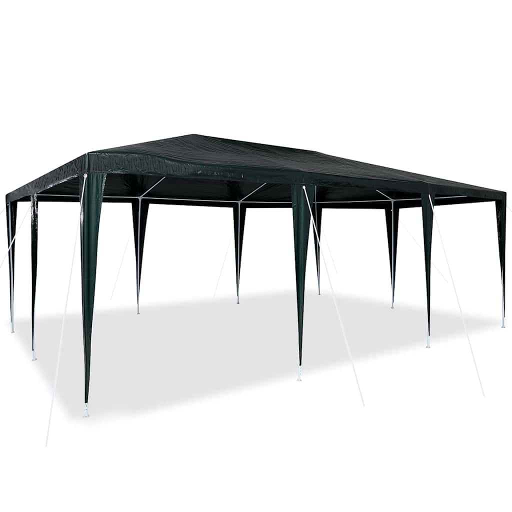 Party-Zelt Grün, Weiß 600 x 400 x 266 cm Polyester, Stahl