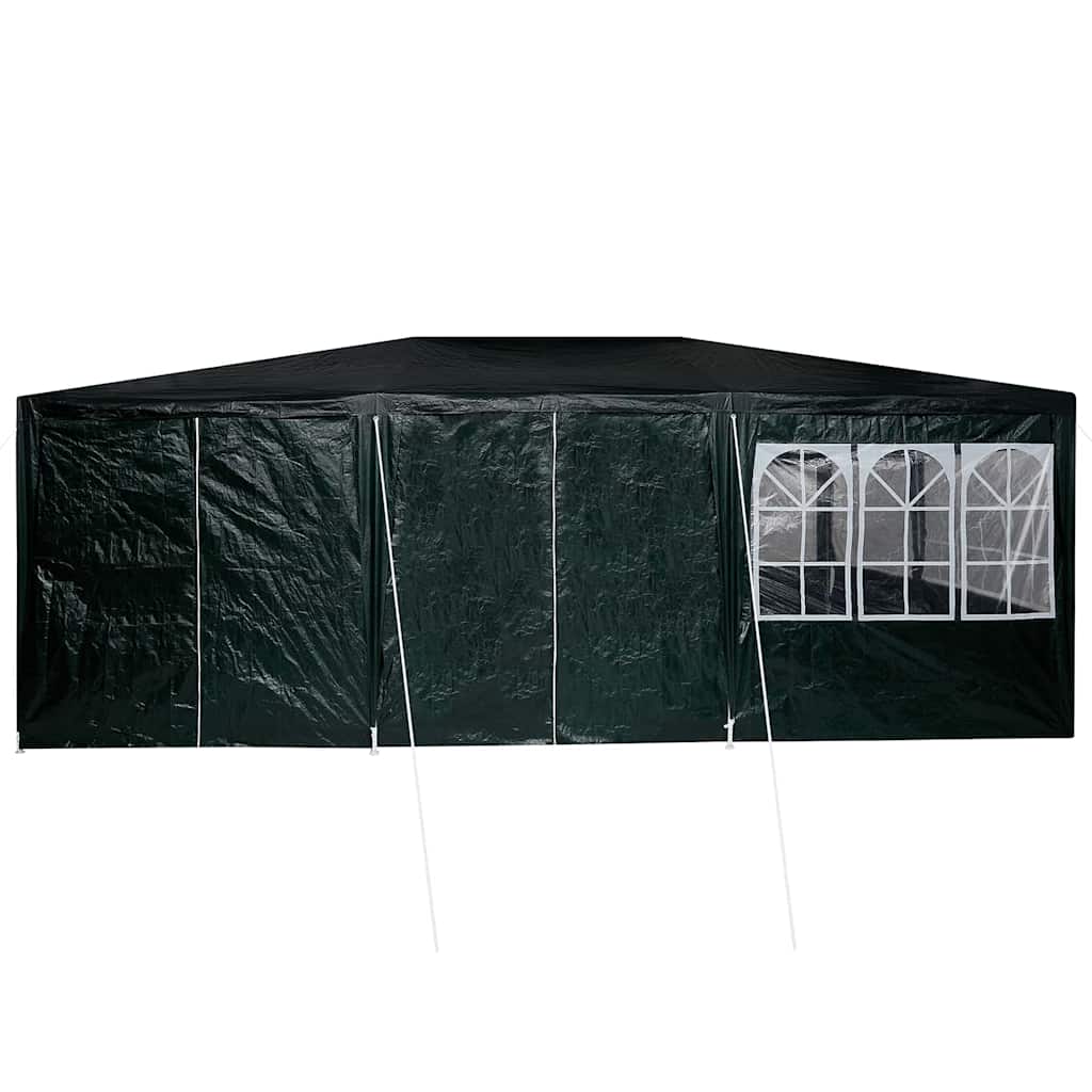 Party-Zelt Grün, Weiß 600 x 400 x 266 cm Polyester, Stahl