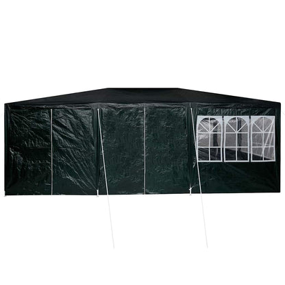 Party-Zelt Grün, Weiß 600 x 400 x 266 cm Polyester, Stahl