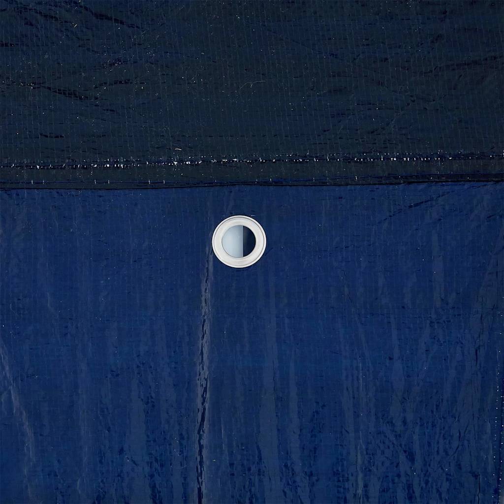 Party-Zelt Blau, Weiß 800 x 400 x 266 cm Polyester, Stahl
