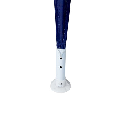 Party-Zelt Blau, Weiß 800 x 400 x 266 cm Polyester, Stahl
