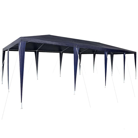 Party-Zelt Blau, Weiß 800 x 400 x 266 cm Polyester, Stahl