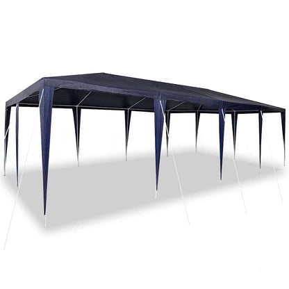 Party-Zelt Blau, Weiß 800 x 400 x 266 cm Polyester, Stahl