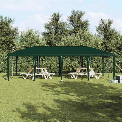 Party-Zelt Grün, Weiß 800 x 400 x 266 cm Polyester, Stahl