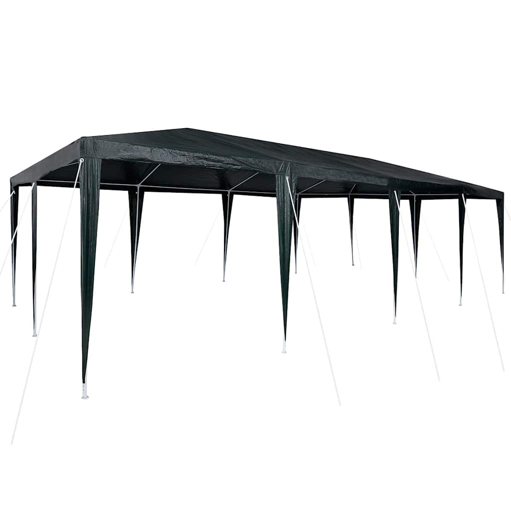 Party-Zelt Grün, Weiß 800 x 400 x 266 cm Polyester, Stahl