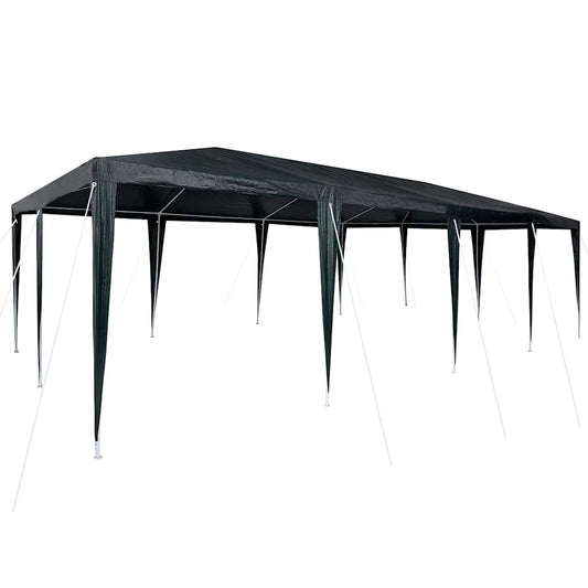 Party-Zelt Grün, Weiß 800 x 400 x 266 cm Polyester, Stahl