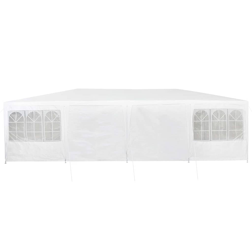 Party-Zelt Weiß 800 x 400 x 266 cm Polyester, Stahl
