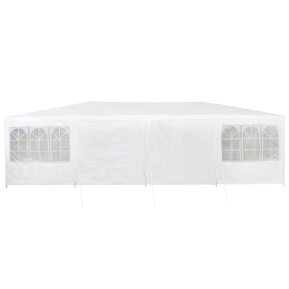 Party-Zelt Weiß 800 x 400 x 266 cm Polyester, Stahl