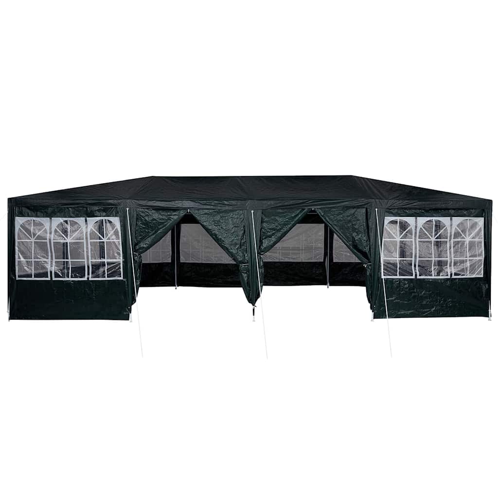 Party-Zelt Grün, Weiß 800 x 400 x 266 cm Polyester, Stahl