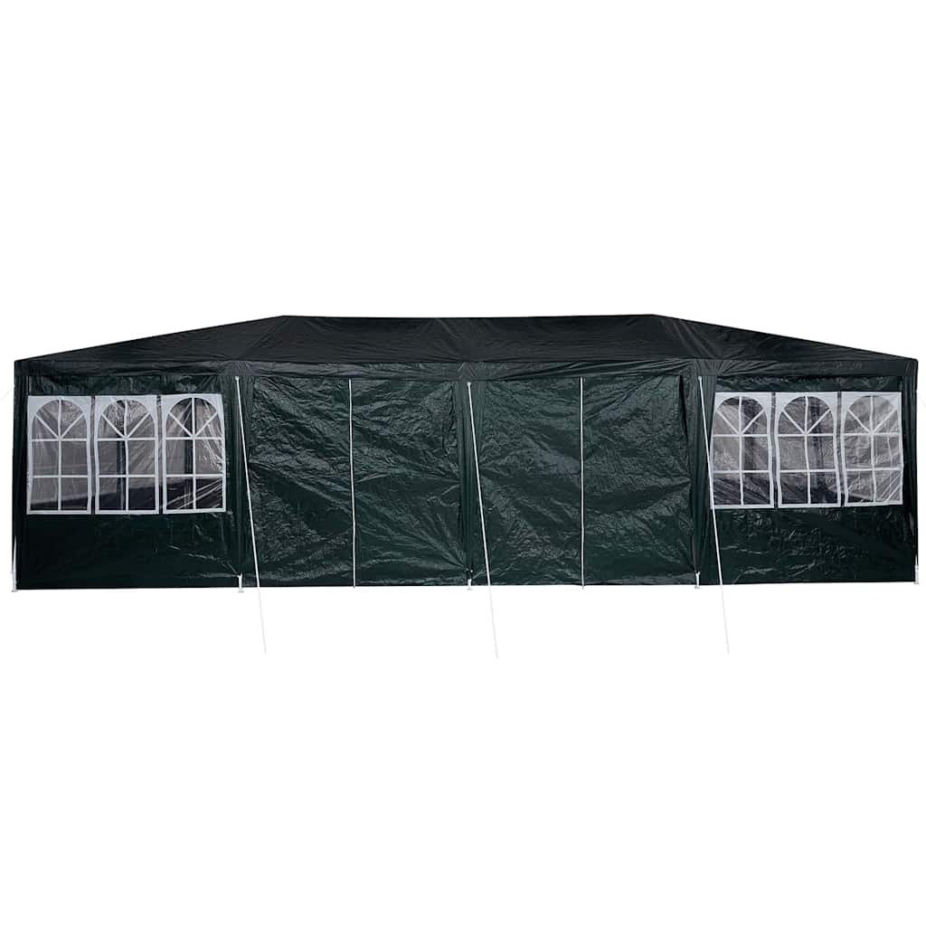 Party-Zelt Grün, Weiß 800 x 400 x 266 cm Polyester, Stahl